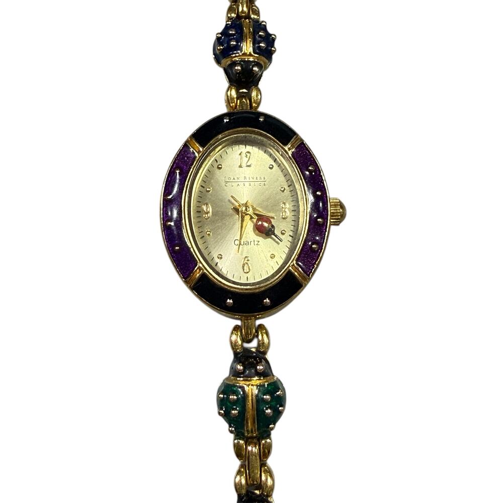 Joan Rivers Classics Colorful Ladybug Watch - Picture 4 of 9